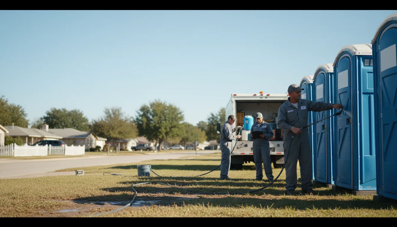 Long-Term Portable Toilet Rental in Newark, DE near me